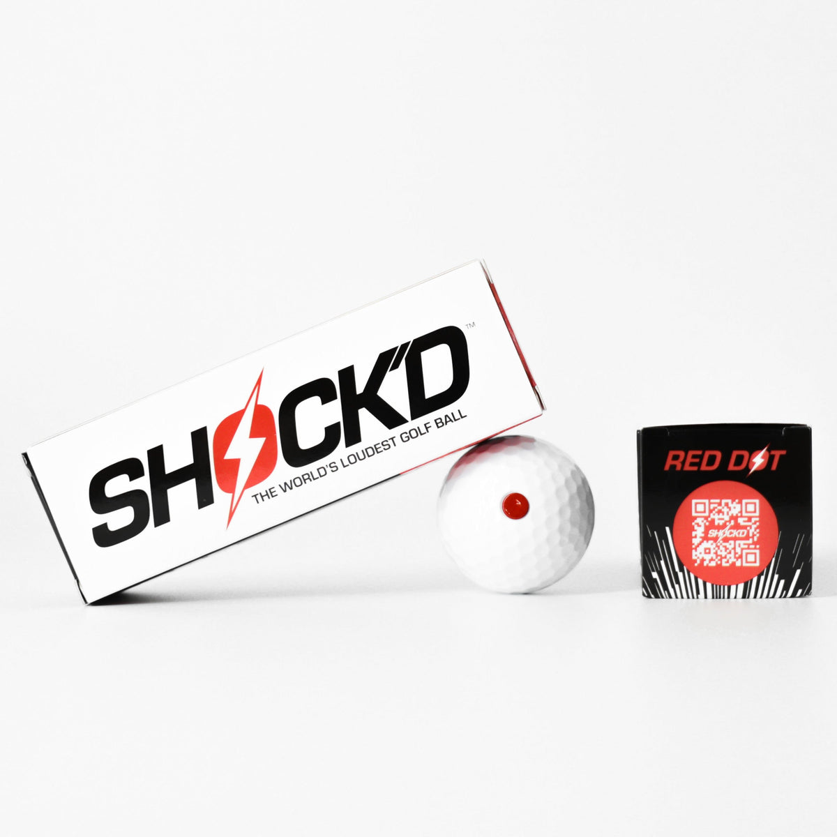 SHOCK'D Golf Balls – Prank Golf Balls at Golfgag