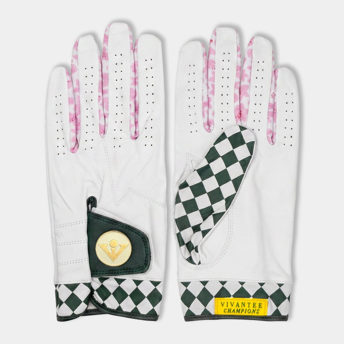 Champions Glove | Men's Checkered Golf Glove – Men Sized Golf Gloves at Golfgag