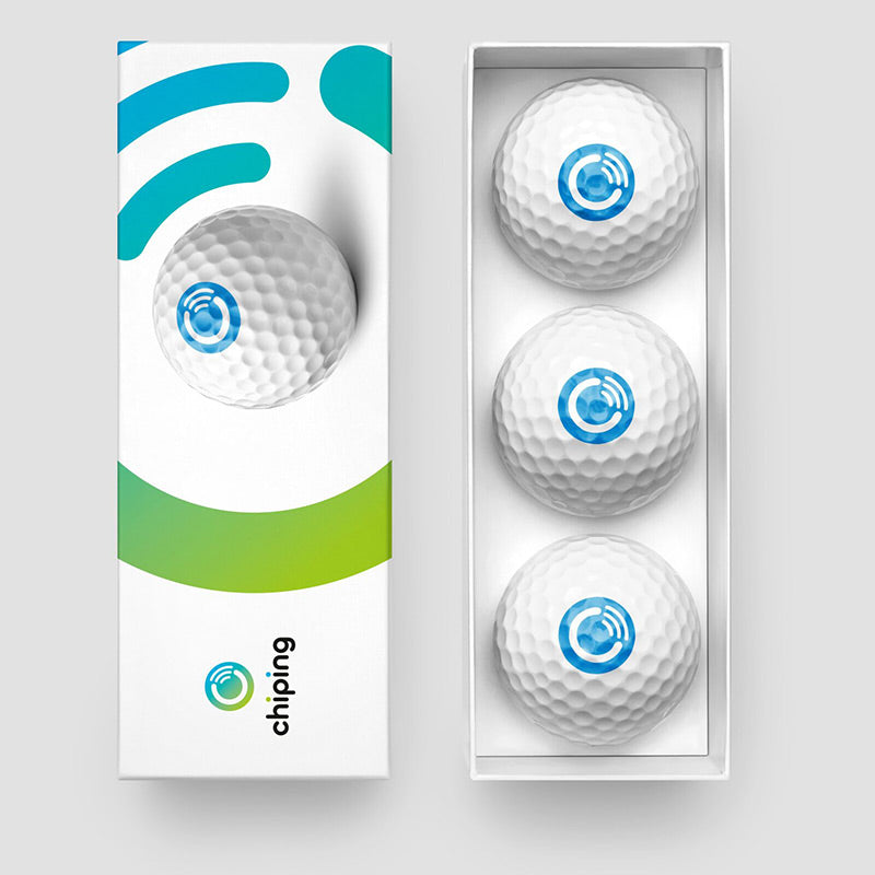Chiping GPS Tracked Golf Balls - Starter Set - 6 Ball Set